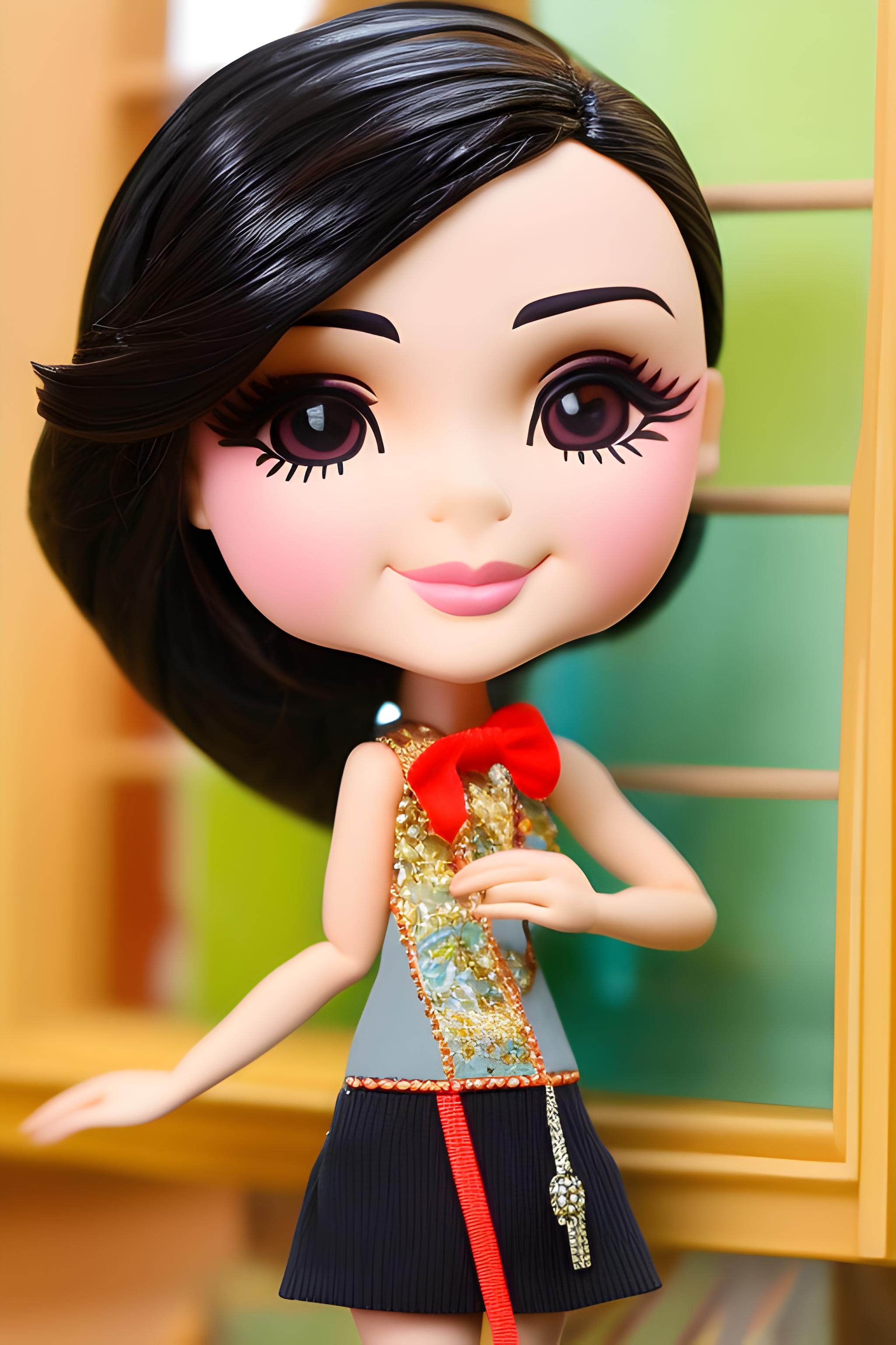 Создай арт: 3D-кукла в стиле Bratz, из soft touch пластика.
Персонаж- во весь рост, повторяет внешность и аутфит с моего фото.Копируй каждую деталь:причёску, губы, глаза, черты и пропорции лица.Одежда - точь-в-точь, с акцентом на стиль и текстуры.Кукла лежит в пластиковом углублении, которое повторяет ее силуэт. Создай коллекционную экшн-фигурку человека-как дорогую игрушку в упаковке. Стиль- максимально реалистичный, как для рекламы или сториз(соотношение 9:16).Имя Никита -буквы впечатаны и выгравированы на коробке.
Аксессуары внутри коробки: духи, ключи от машины расположены рядом с куклой по своим местам в отдельных ячейках аксессуары, которые подходят мне по атмосфере и характеру